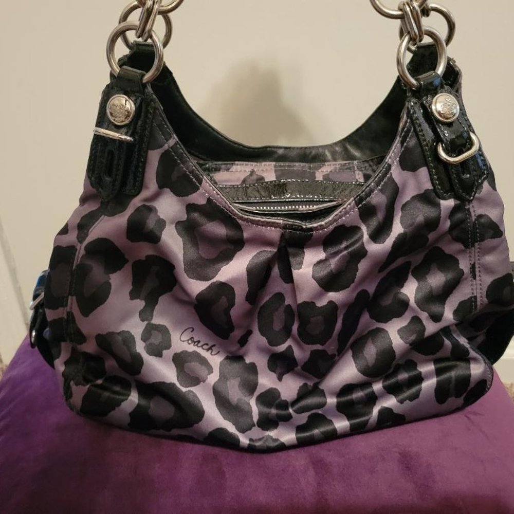 Coach Animal Print Handbag